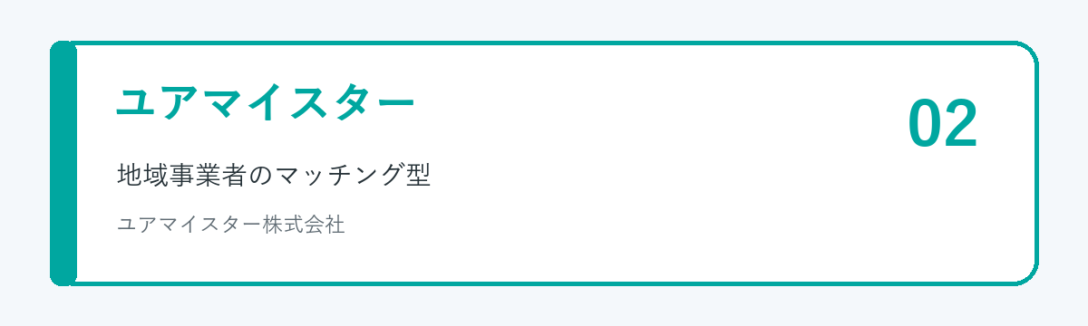 ユアマイスターのサービス概要