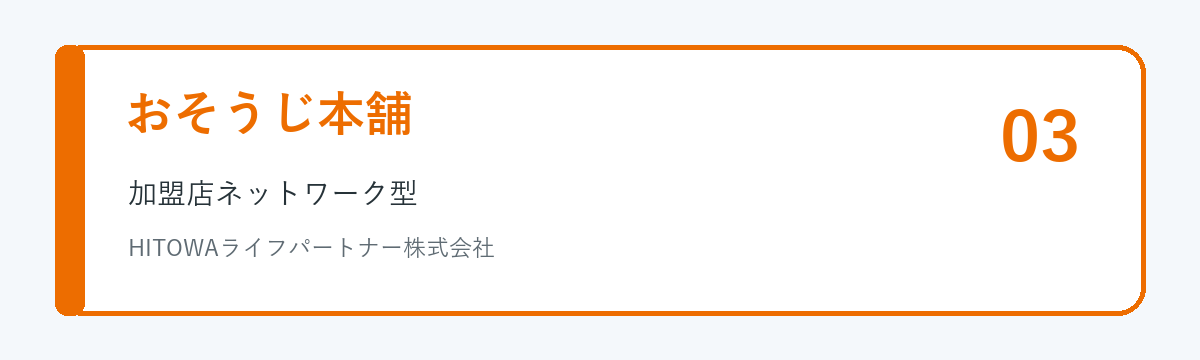 おそうじ本舗のサービス概要